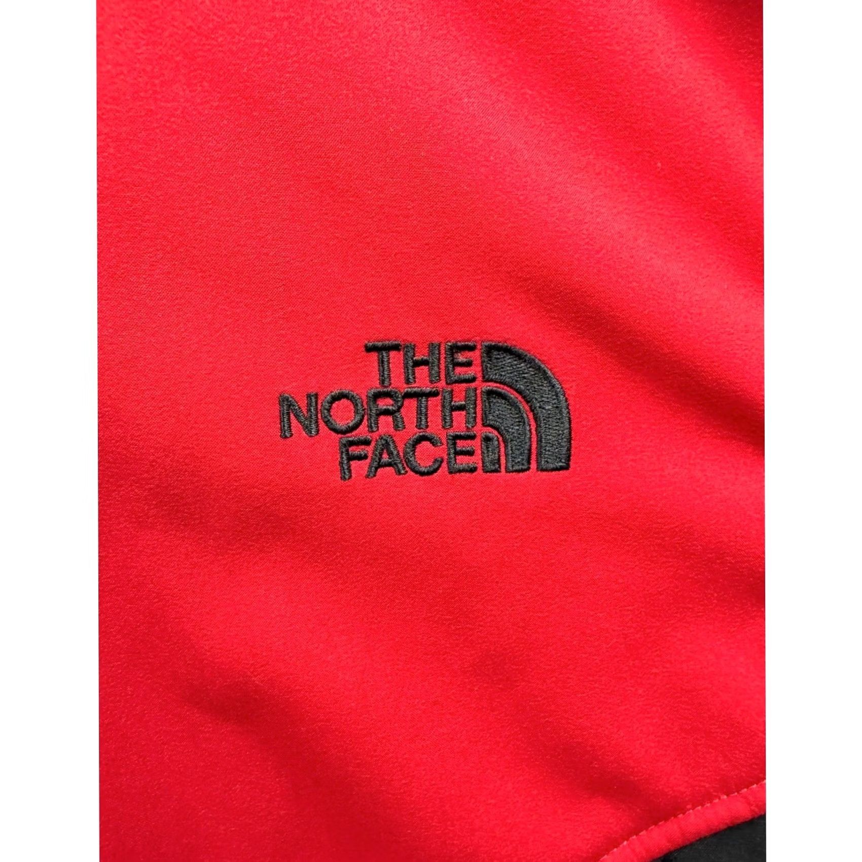 The North Face The North Face Windwall Softshell Jacket Mens Red Black Full Zip Fleece Lined Medium Size US M / EU 48-50 / 2 - 3 Thumbnail