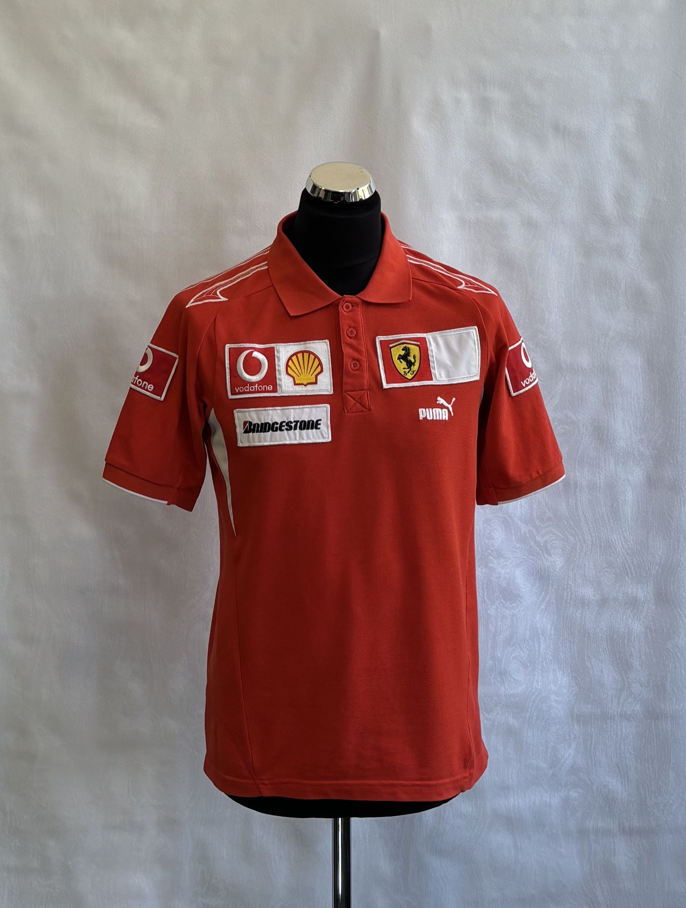 Ferrari × Puma Scuderia Ferrari Puma Vodafone Polo Roz. S Size US S / EU 44-46 / 1 - 1 Thumbnail
