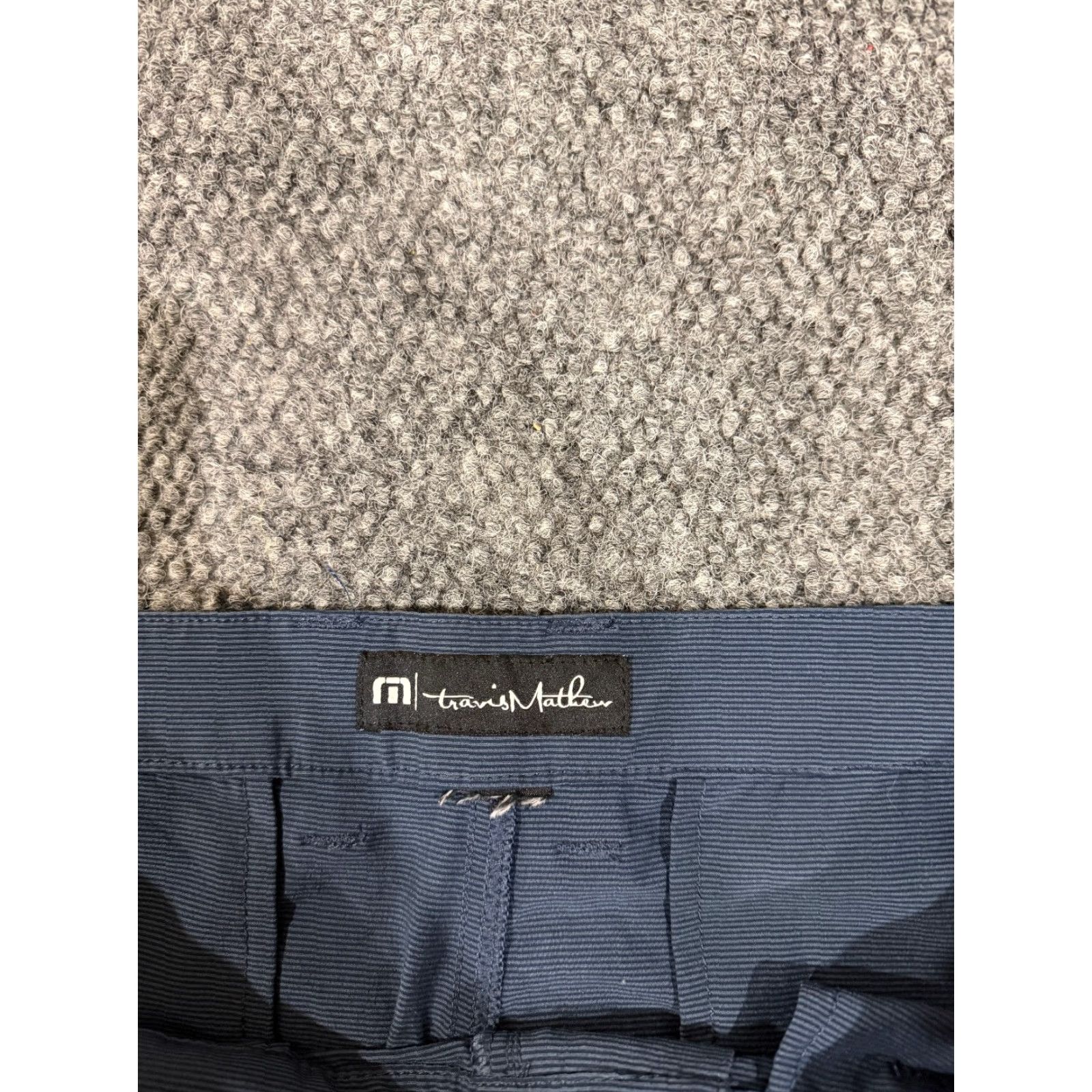 TravisMathew Travis Mathew Golf Shorts Mens 36 Blue Performance Stretch Casual Short Pants Size US 36 / EU 52 - 3 Thumbnail
