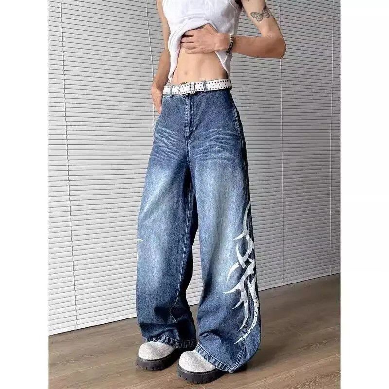 Jean Extra Long Floor Sweeping Jeans Size US 33 - 2 Thumbnail