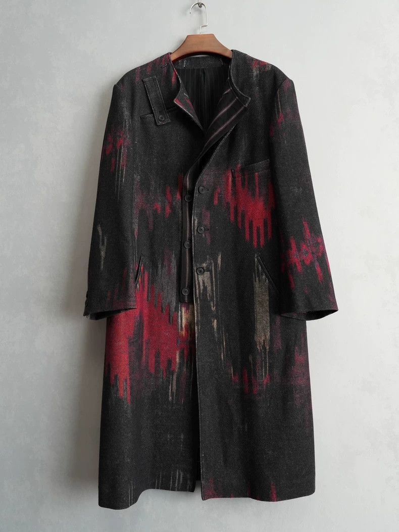 Yohji Yamamoto Yohji Yamamoto 23AW Remove collar runway coat-2505 Size US L / EU 52-54 / 3 - 3 Thumbnail