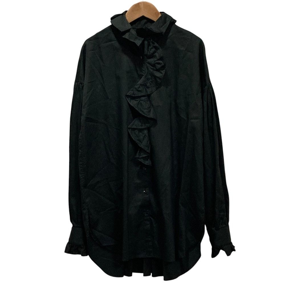 Other Other Mekki Drop Shoulder Frill Blouse Textile Tops DUTY FREE for USA Size ONE SIZE - 1 Thumbnail