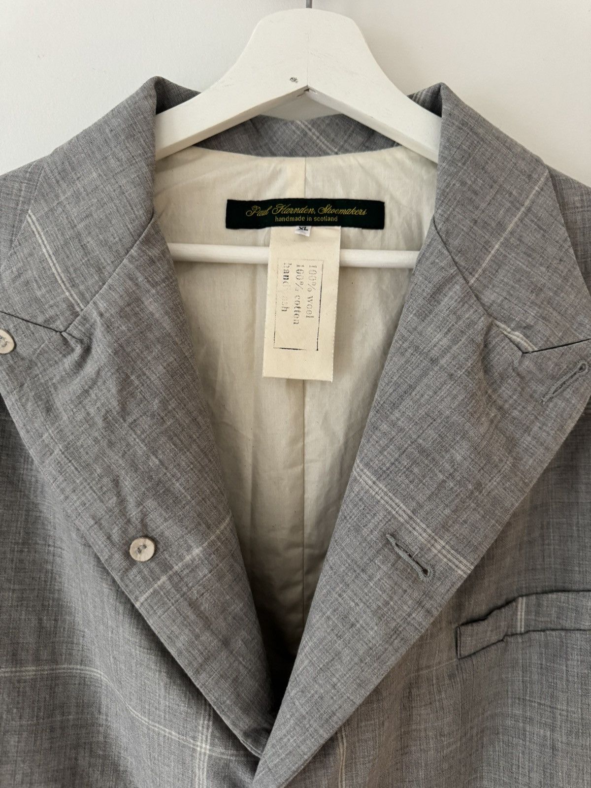 Paul Harnden Shoemakers Wool Norfolk Blazer Size US XL / EU 56 / 4 - 4 Thumbnail