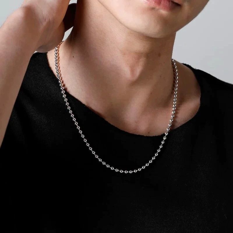 Takahiromiyashita The Soloist. The Soloist 4mm Bead 925 51cm 3-Color Necklace Size ONE SIZE - 7 Thumbnail