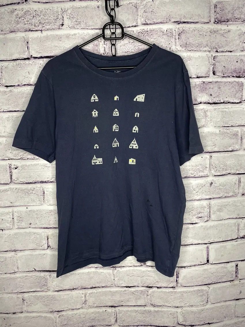 Arc'teryx MENS T-Shirt Arctery Vintage Overprint Logo Outdoor Tee Size US M / EU 48-50 / 2 - 1 Thumbnail