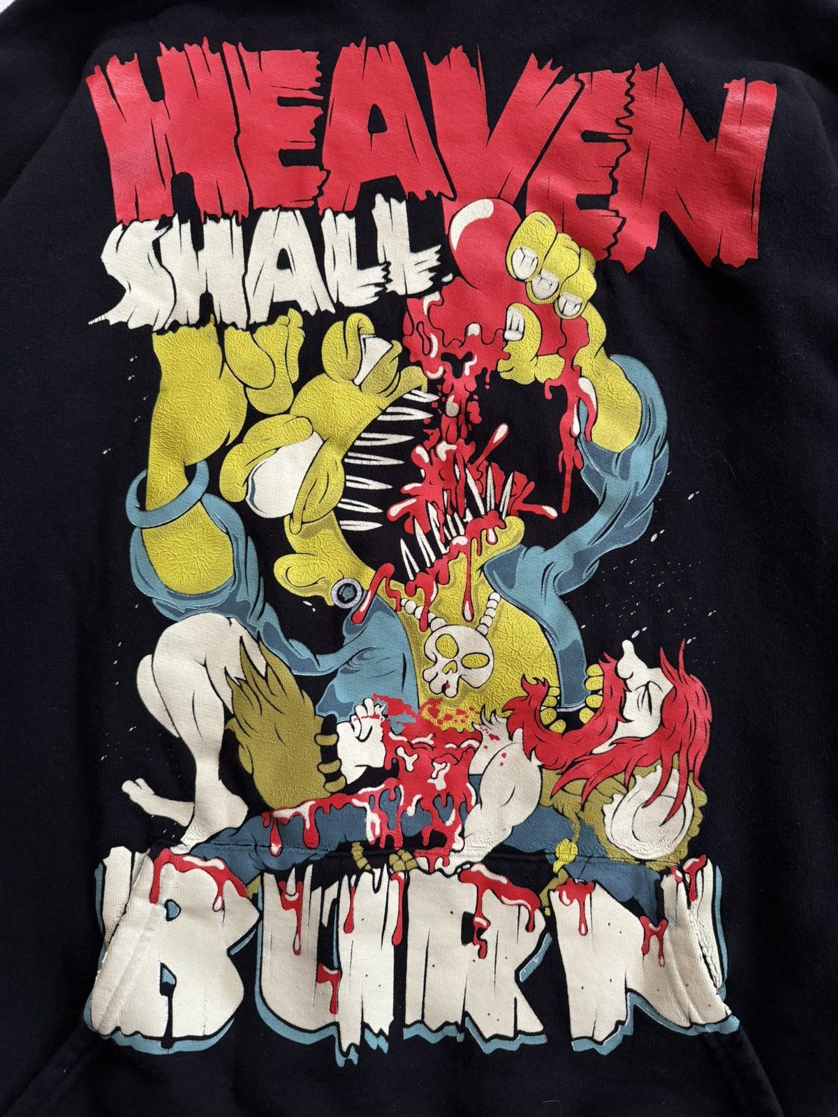 Band Tees × Vintage Vintage 00s Heaven Shall Burn Metal Band Hoodie Size US S / EU 44-46 / 1 - 4 Thumbnail