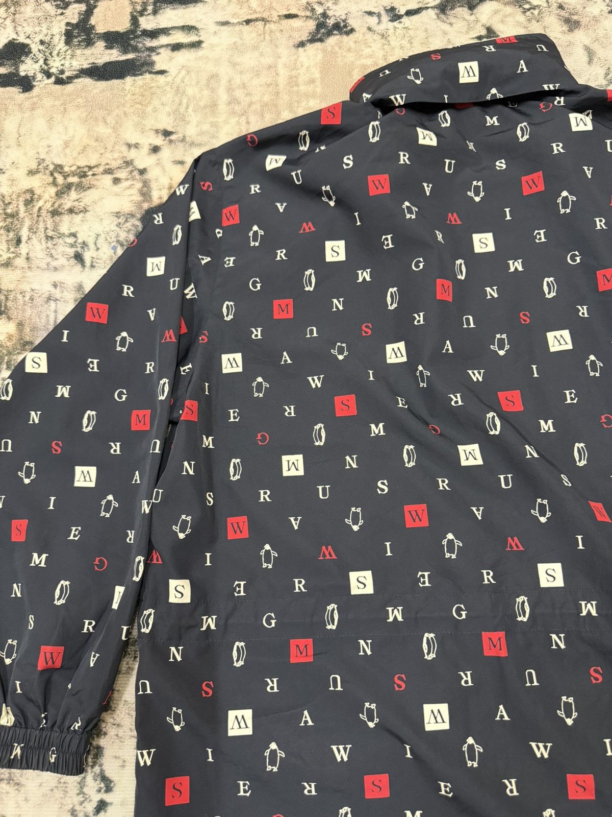 Grand Slam Munsingwear GrandSlam Fullprint Oversized Rain Jacket Hoodie Size US L / EU 52-54 / 3 - 12 Thumbnail