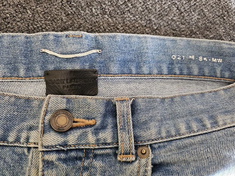 Saint Laurent Paris Saint Laurent D21 Denim Jeans- Size US 32 / EU 48 - 3 Thumbnail