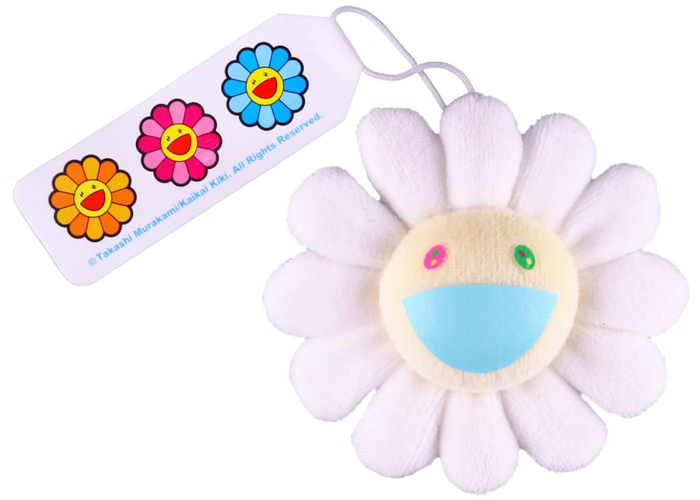 Takashi Murakami Takashi Murakami Flower Plush Pin White Size ONE SIZE - 1 Preview