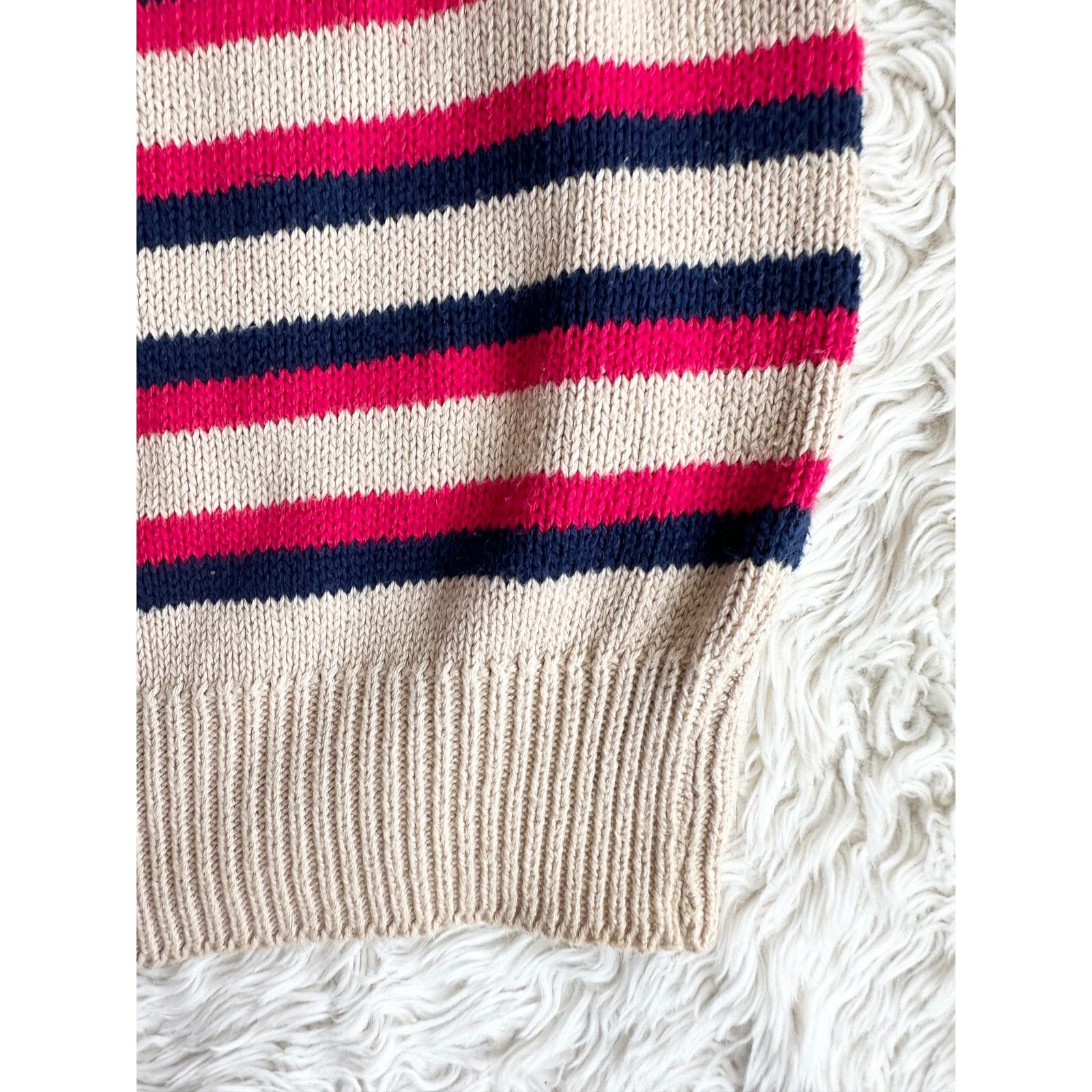Lands' End Vintage Lands End Cotton Sweater Size US M / EU 48-50 / 2 - 11 Thumbnail