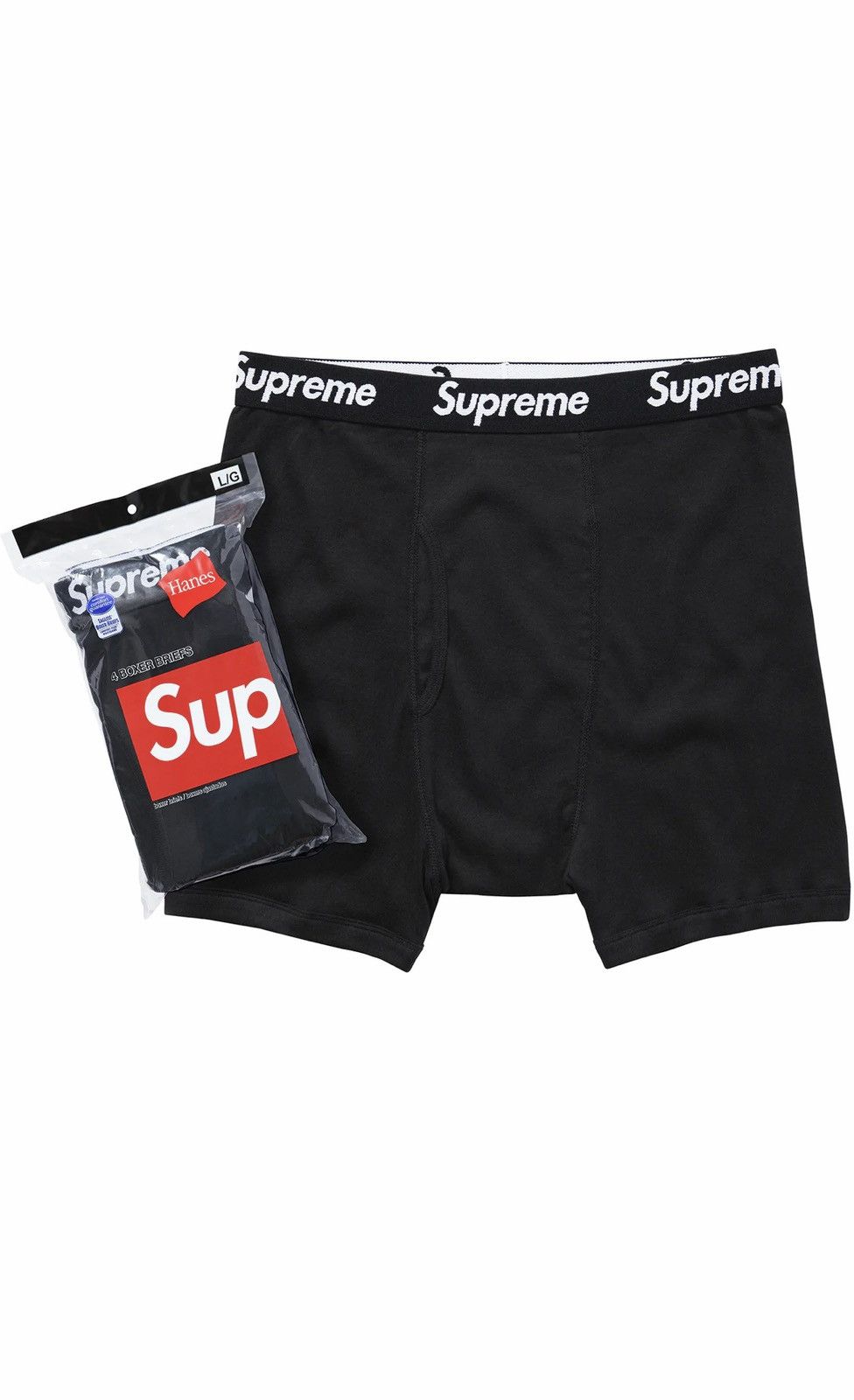 Supreme Supreme Hanes Boxers - L - 1x Size ONE SIZE - 2 Thumbnail