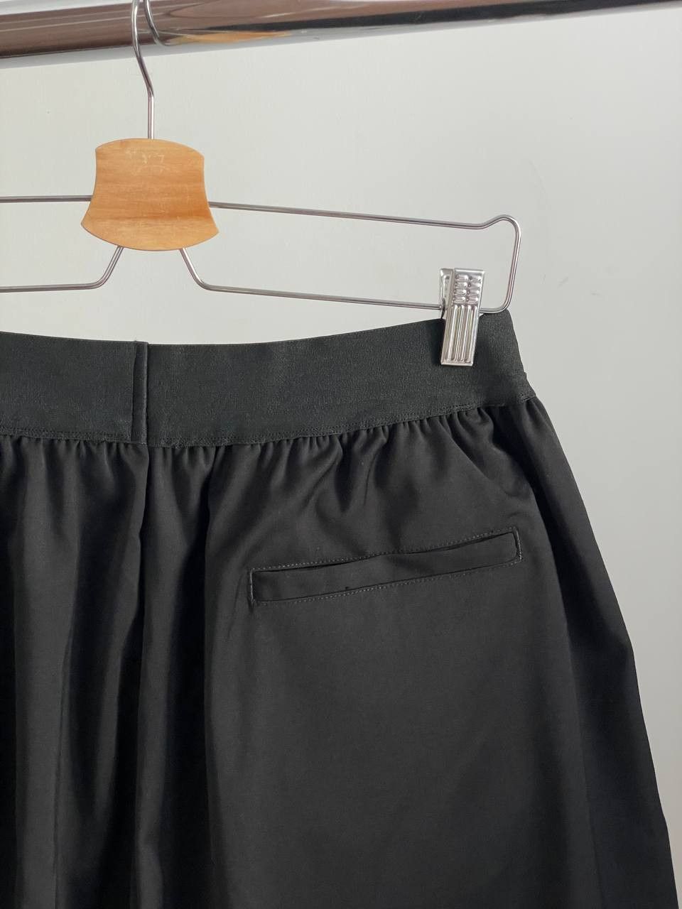 WE11DONE We11Done Stitching Black Cotton Track Oversize Fit Shorts Size US 34 / EU 50 - 5 Thumbnail