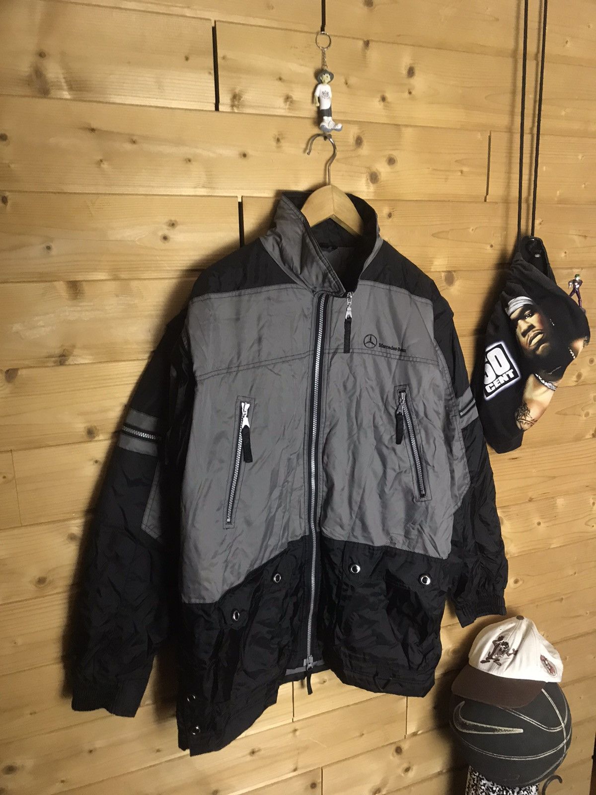Mercedes-Benz Vintage 90’s Mercedes Benz jacket Size US XL / EU 56 / 4 - 1 Thumbnail
