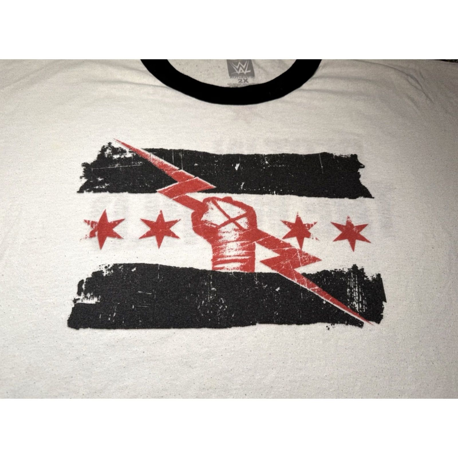 Vintage VINTAGE WWE CM Punk Best In The World Wrestling T-Shirt 2011 2XL White Size US XXL / EU 58 / 5 - 2 Thumbnail