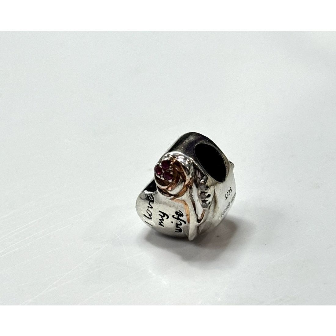 Other FOREVER QUEEN Women's 925 "I Love My Wife" Heart Charm Size ONE SIZE - 3 Thumbnail