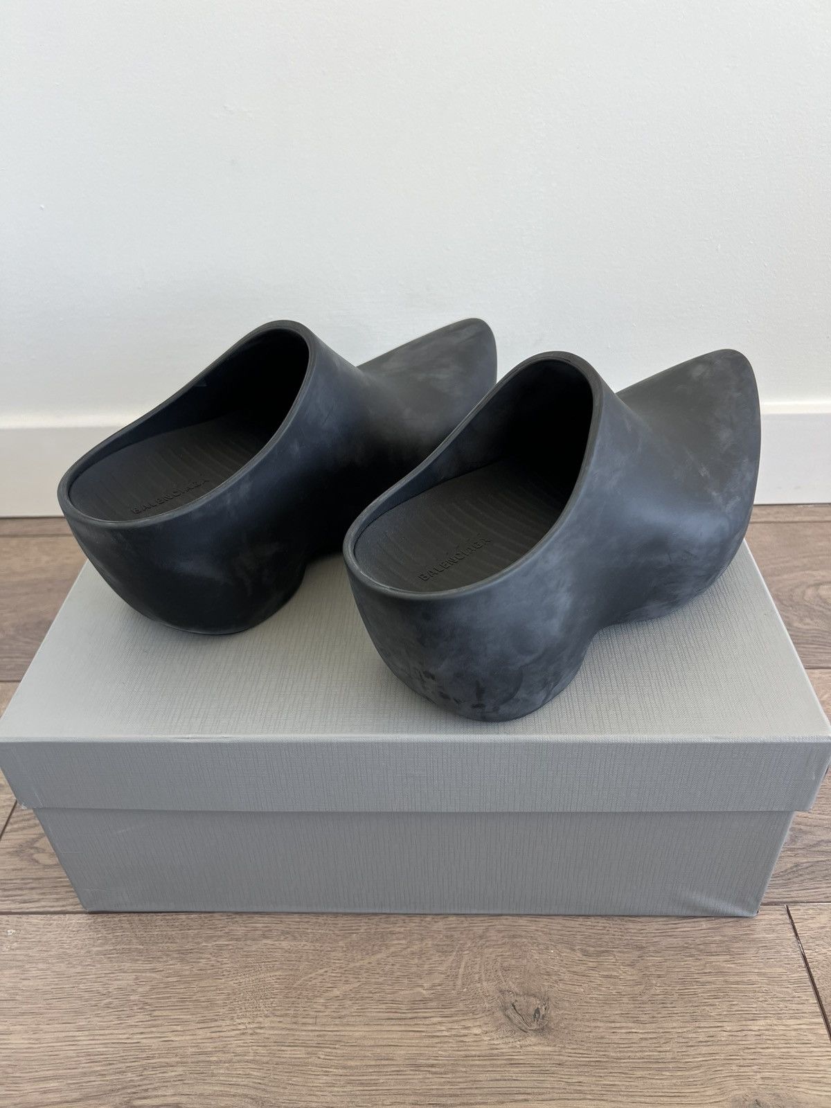 Balenciaga Balenciaga Rubber Technoclog Matte Black 40 Size US 7 / EU 40 - 5 Thumbnail