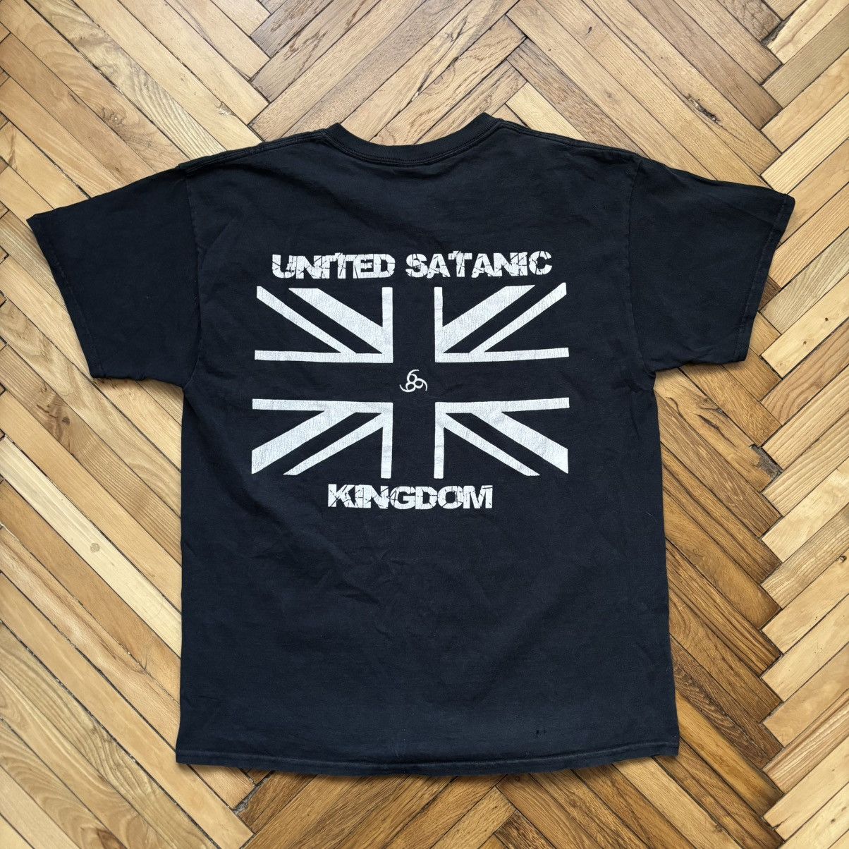 Hysteric Glamour Vintage Y2K Ave Satanas T-Shirt Size US L / EU 52-54 / 3 - 2 Thumbnail