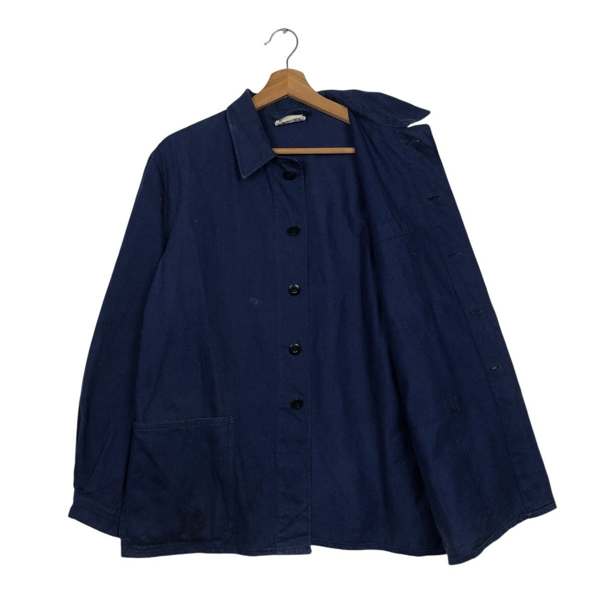 Vintage 🔥VINTAGE CHORE WORKER MILITARY JACKET G.WAHLER US NAVY Size US M / EU 48-50 / 2 - 13 Thumbnail