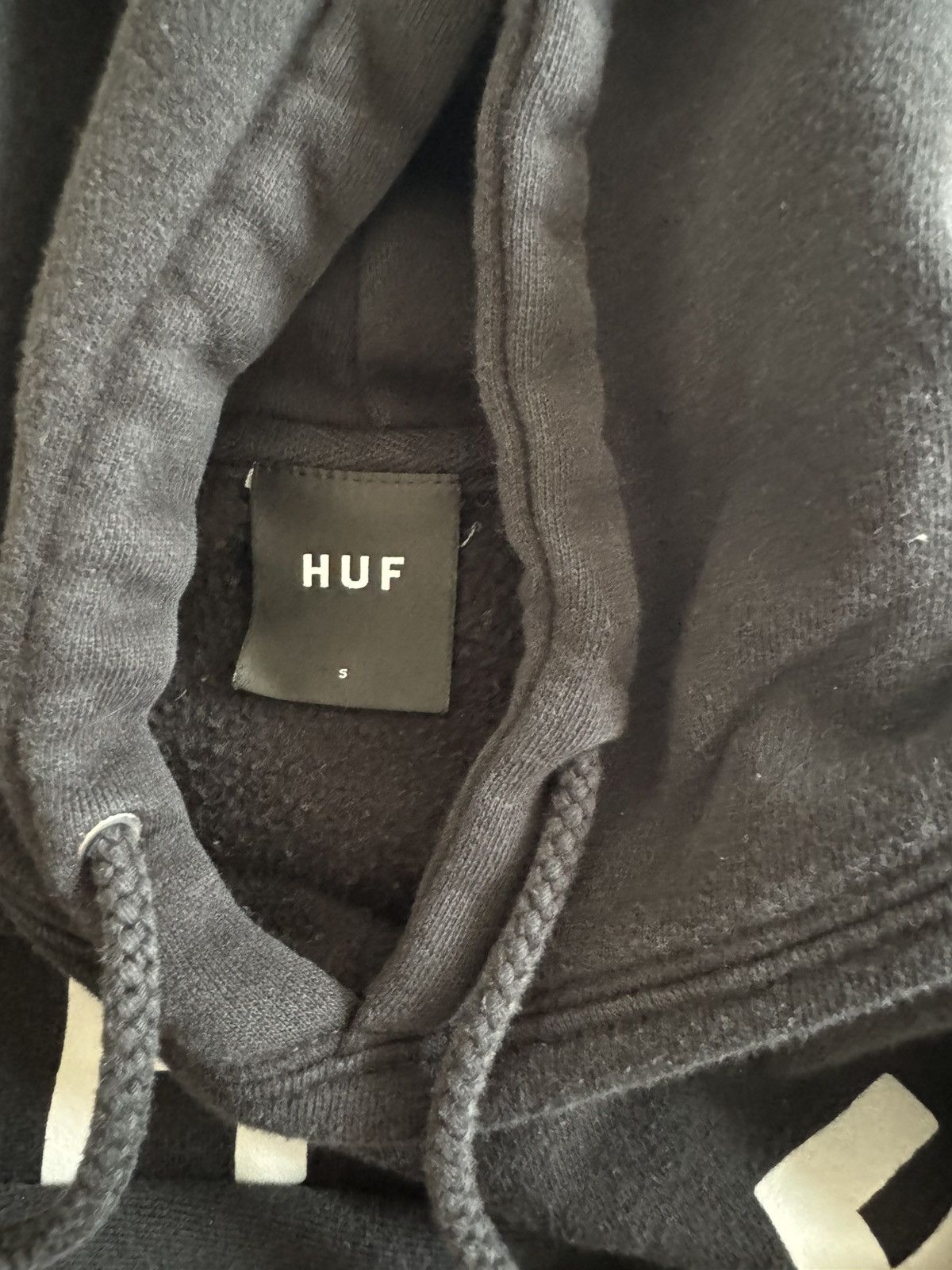 Huf Huf Black Hoodie sz S Size US S / EU 44-46 / 1 - 4 Thumbnail
