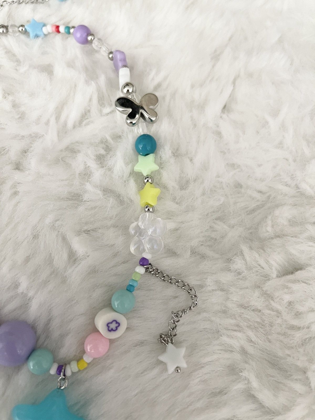 Japanese Brand × Vintage STEAL! Y2K Japan Candy Stars Necklace Size ONE SIZE - 3 Thumbnail