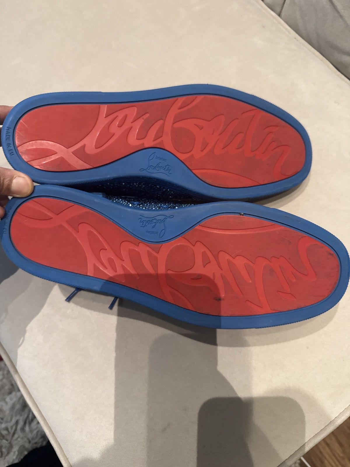 Christian Louboutin Christian Louboutin Strass Junior Flats Size US 9 / EU 42 - 2 Thumbnail