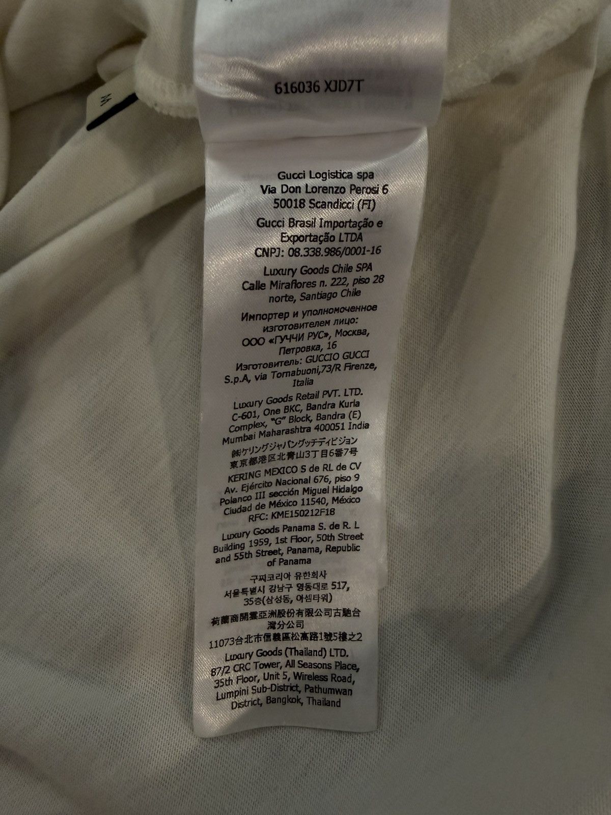 Gucci Size M - Gucci Cotton Jersey 'GUCCI FIRENZE 1921' Size US M / EU 48-50 / 2 - 12 Thumbnail