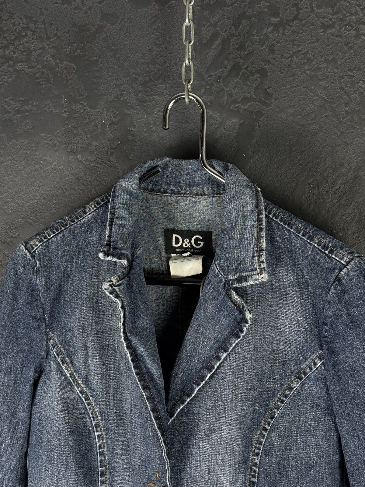 Dolce & Gabbana Dolce & Gabbana Women’s Vintage Denim Suit Jeans Luxury Size M / US 6-8 / IT 42-44 - 4 Thumbnail