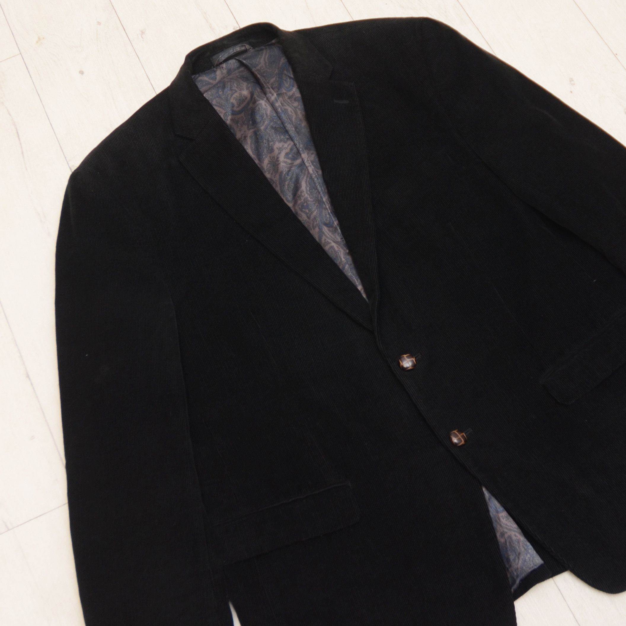 Ralph Lauren Ralph Lauren Corduroy Blazer Jacket R44 Elbow Patches Size 44R - 3 Thumbnail