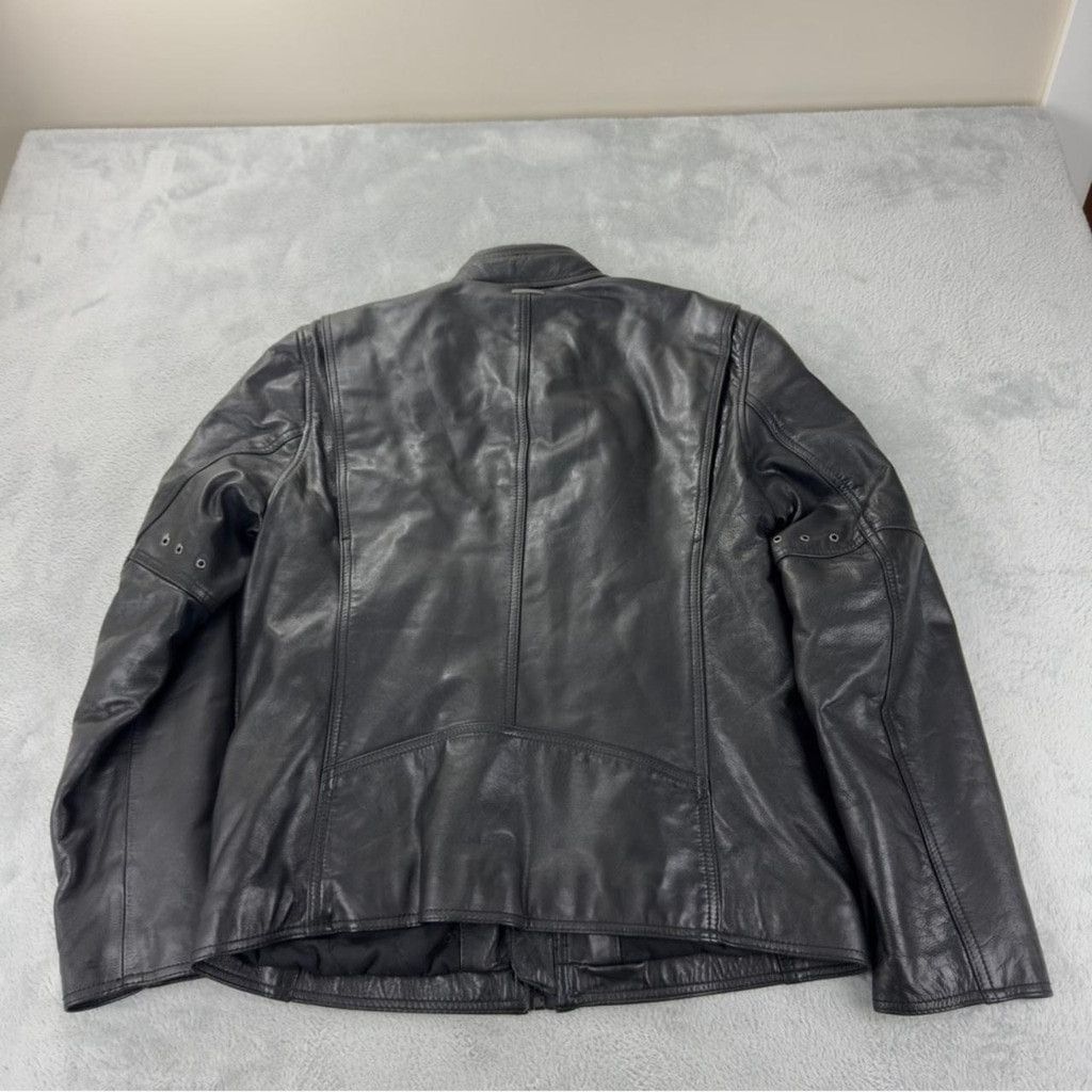 Andrew Marc Andrew Marc Men's Sz Medium 100% Black Soft Leather Jacket Size US M / EU 48-50 / 2 - 3 Thumbnail