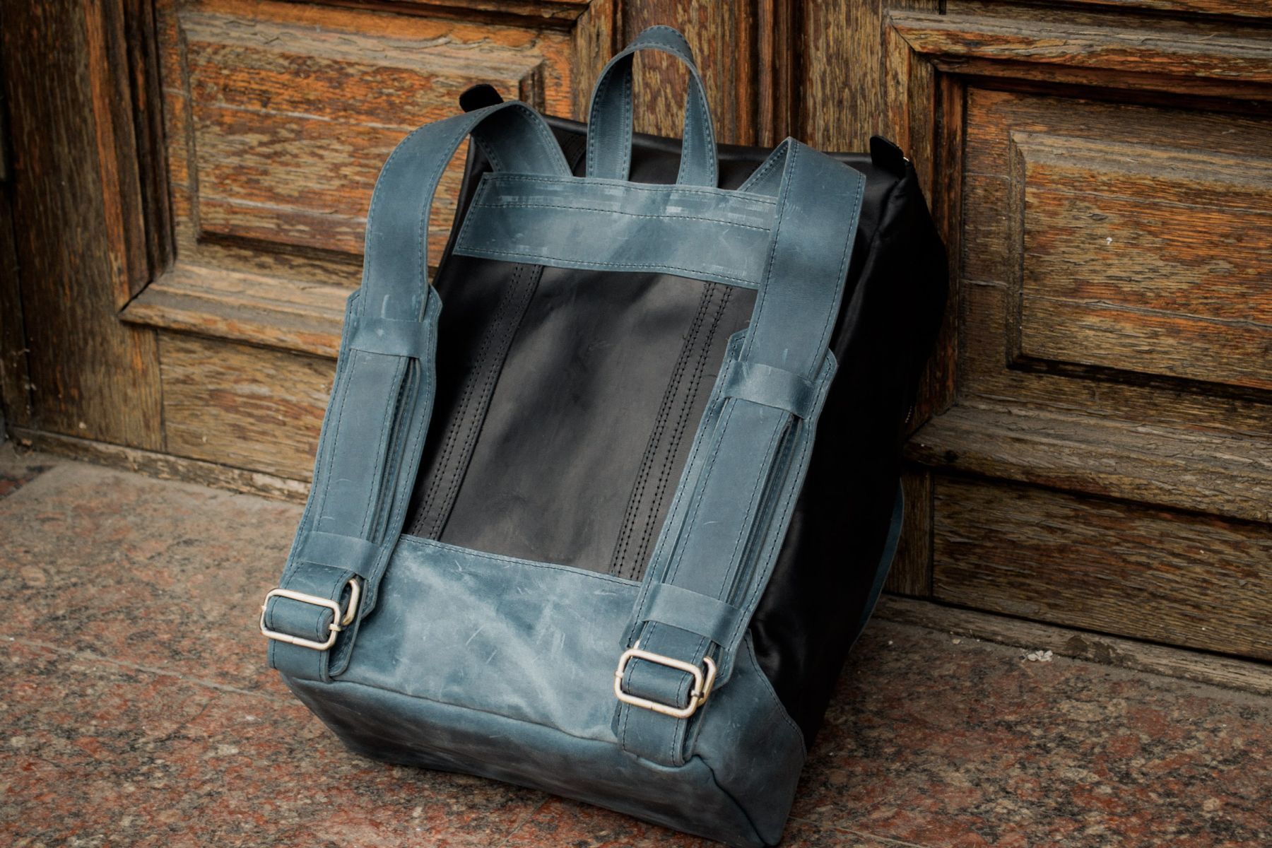 Handmade Genuine Leather Backpack. Laptop backpack. Gift for a man Size ONE SIZE - 5 Thumbnail