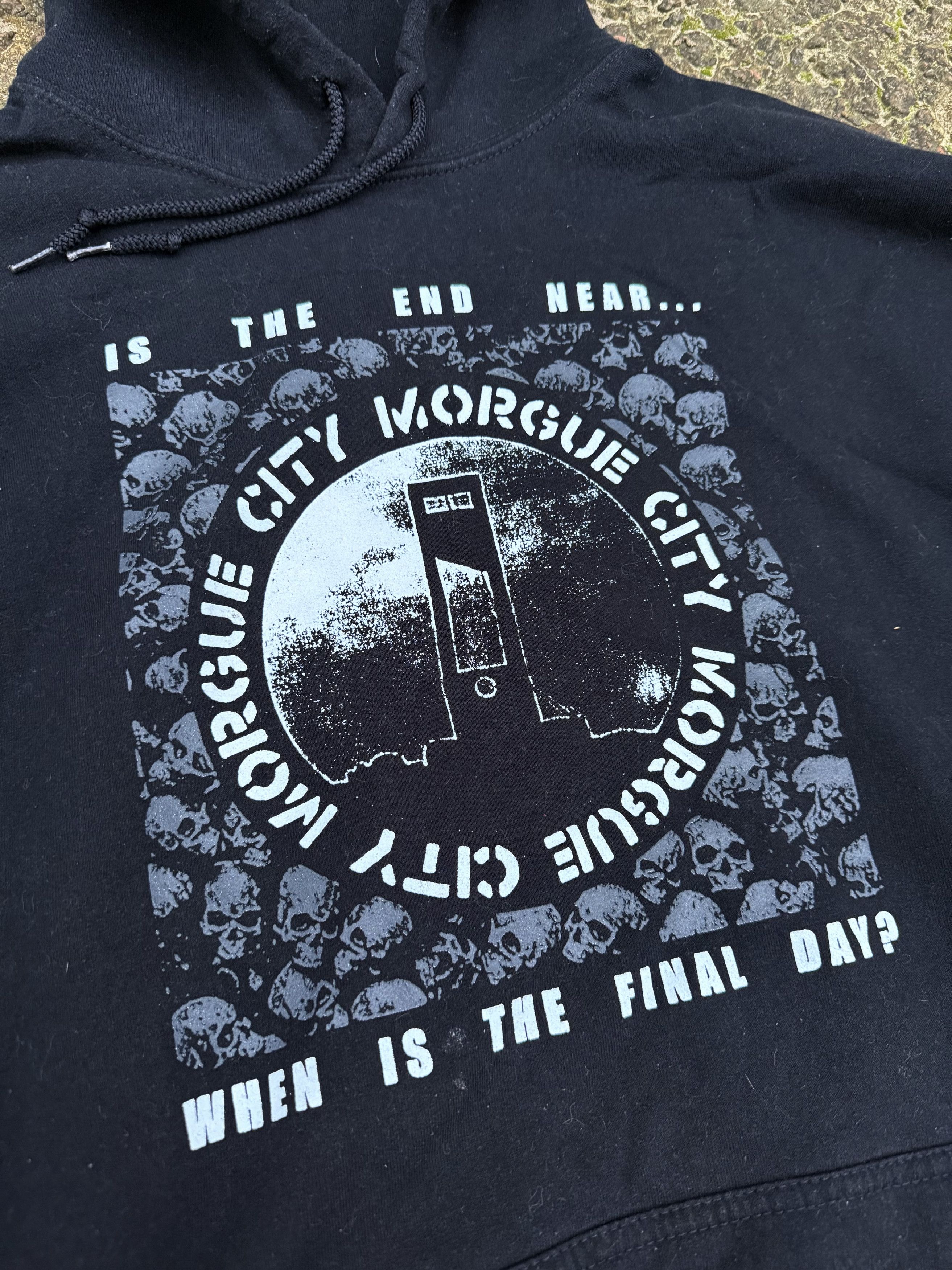 City Morgue band oversized hoodie