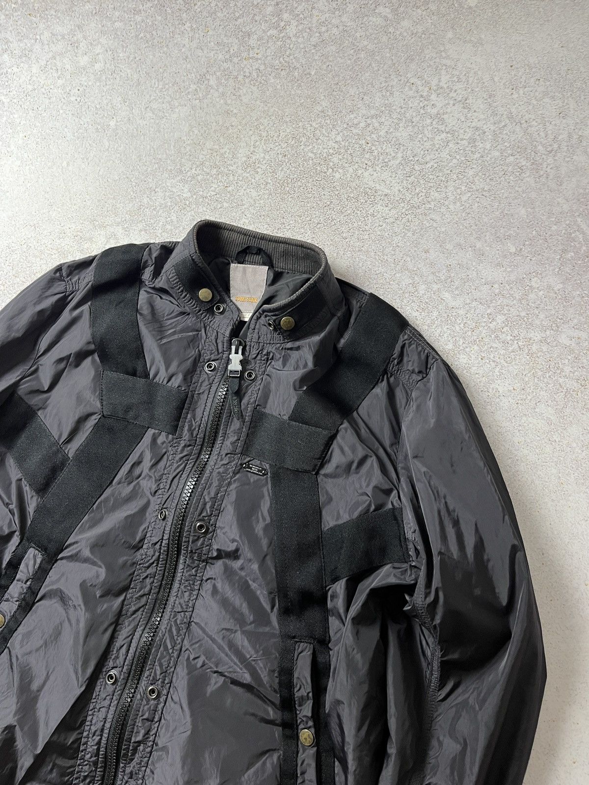 Diesel RARE DIESEL NYLON VINTAGE JACKET LIMITED EDITION OPIUM AK-47 Size US L / EU 52-54 / 3 - 2 Thumbnail