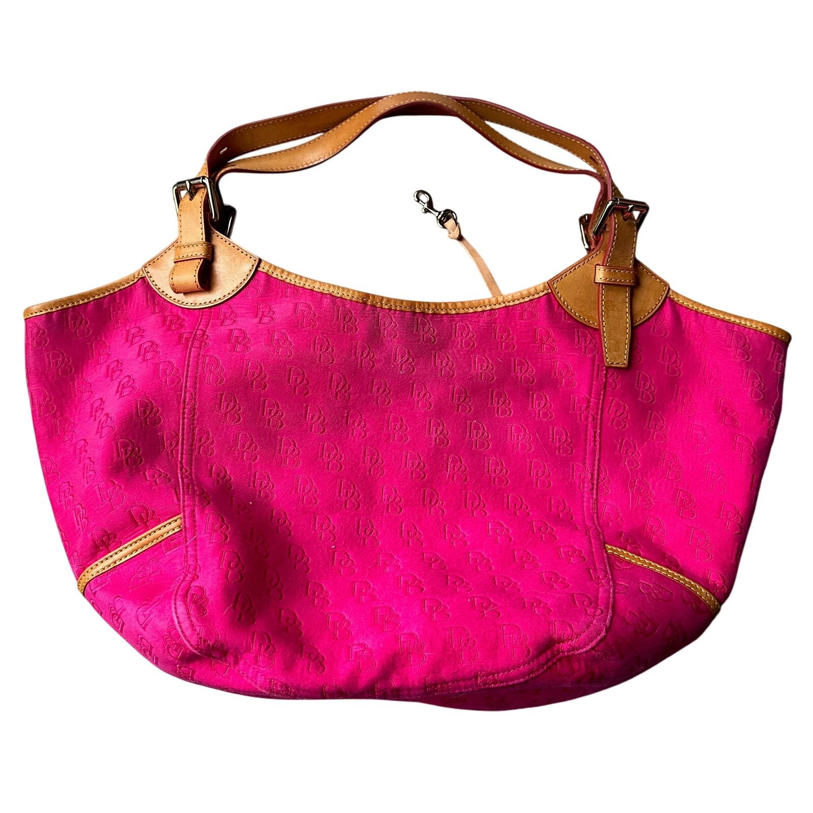 Dooney & Bourke Dooney & Bourke Oversize Deep Pink Hobo Bag Size ONE SIZE - 21 Thumbnail