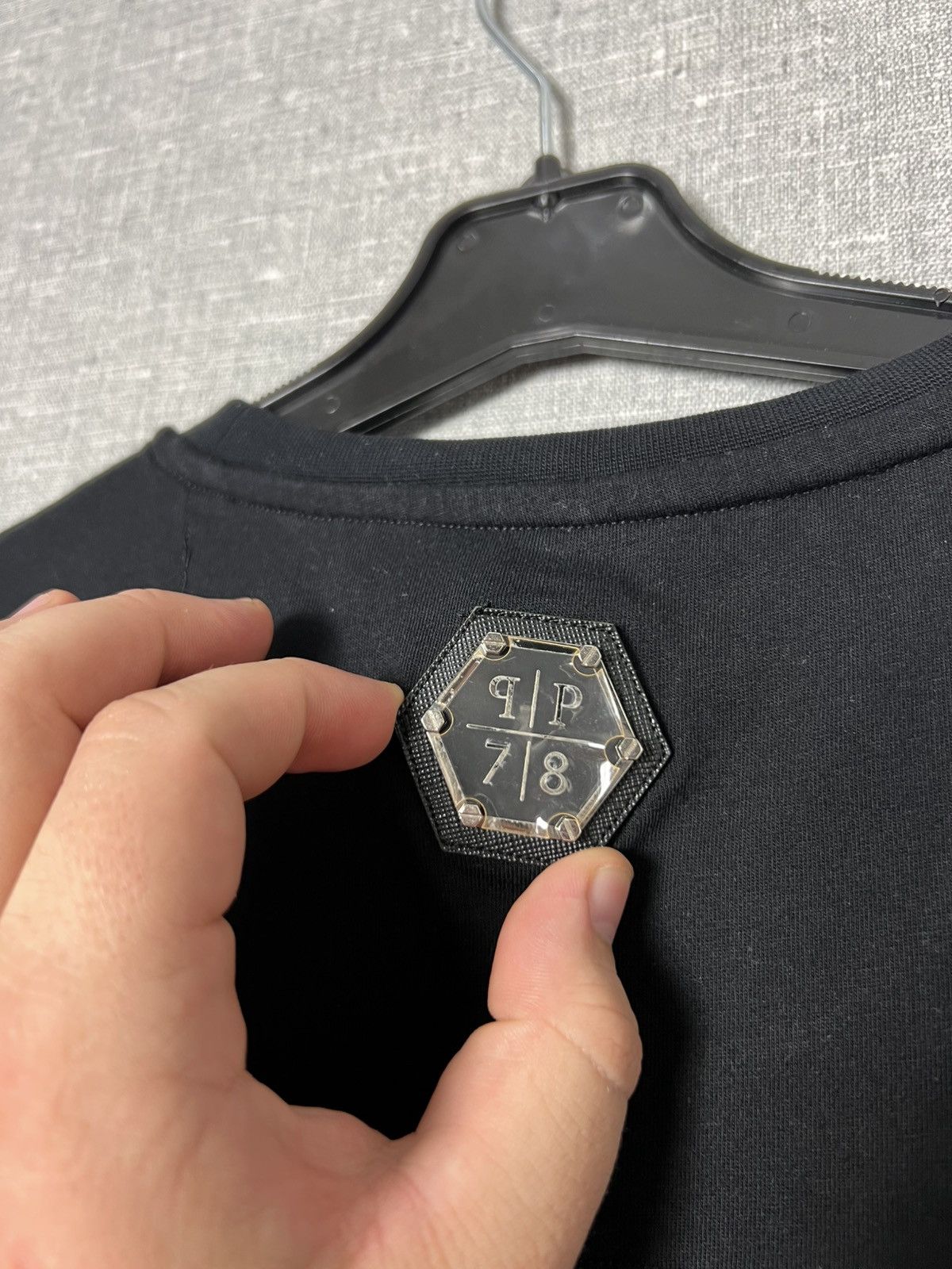 Philipp Plein Philipp Plein Destroy Beverly Hills Big Logo Men’s Tee Size US M / EU 48-50 / 2 - 11 Thumbnail