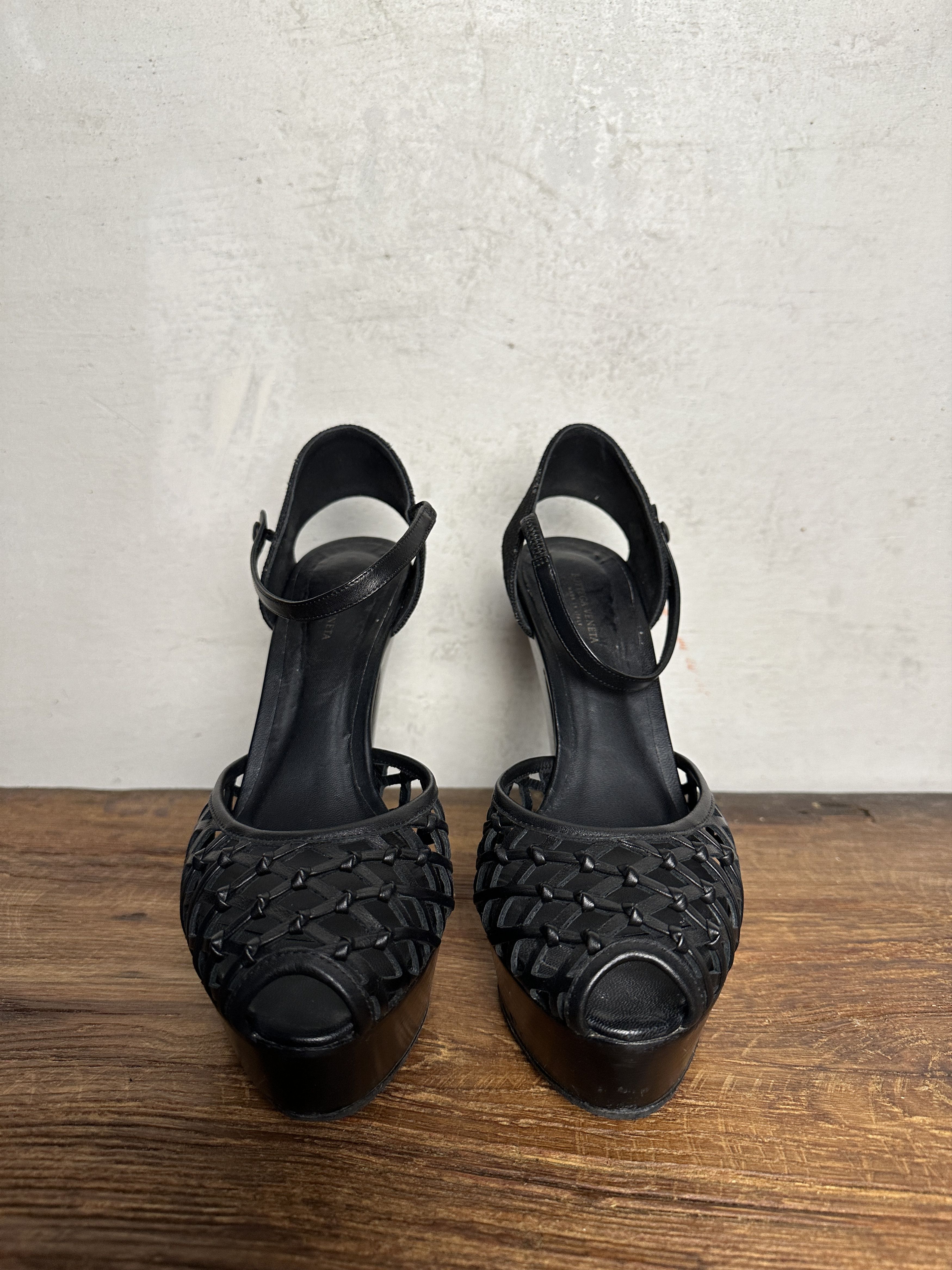 Bottega Veneta Bottega Veneta Intrecciato Leather Sandals Size US 9.5 / IT 39.5 - 5 Thumbnail