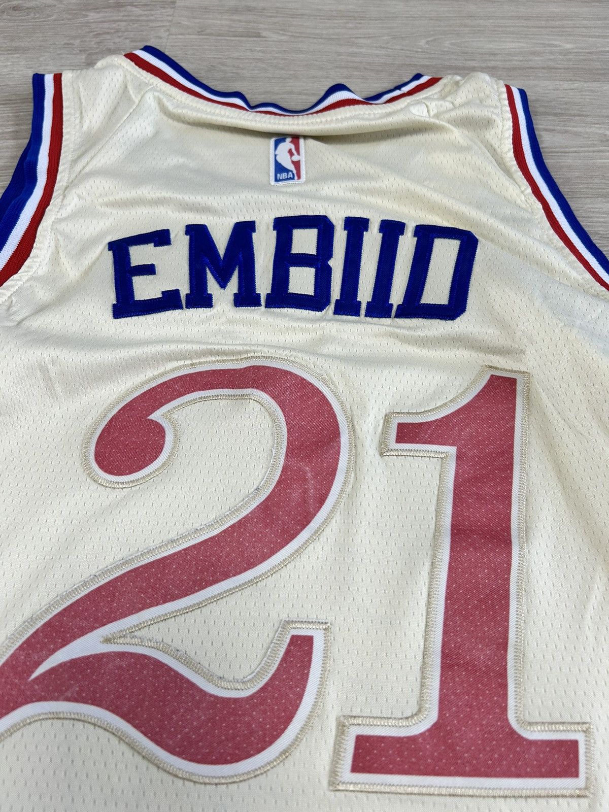 NBA Nike Jersey NBA EMBIID #21 Philadelphia size L Size US L / EU 52-54 / 3 - 12 Thumbnail