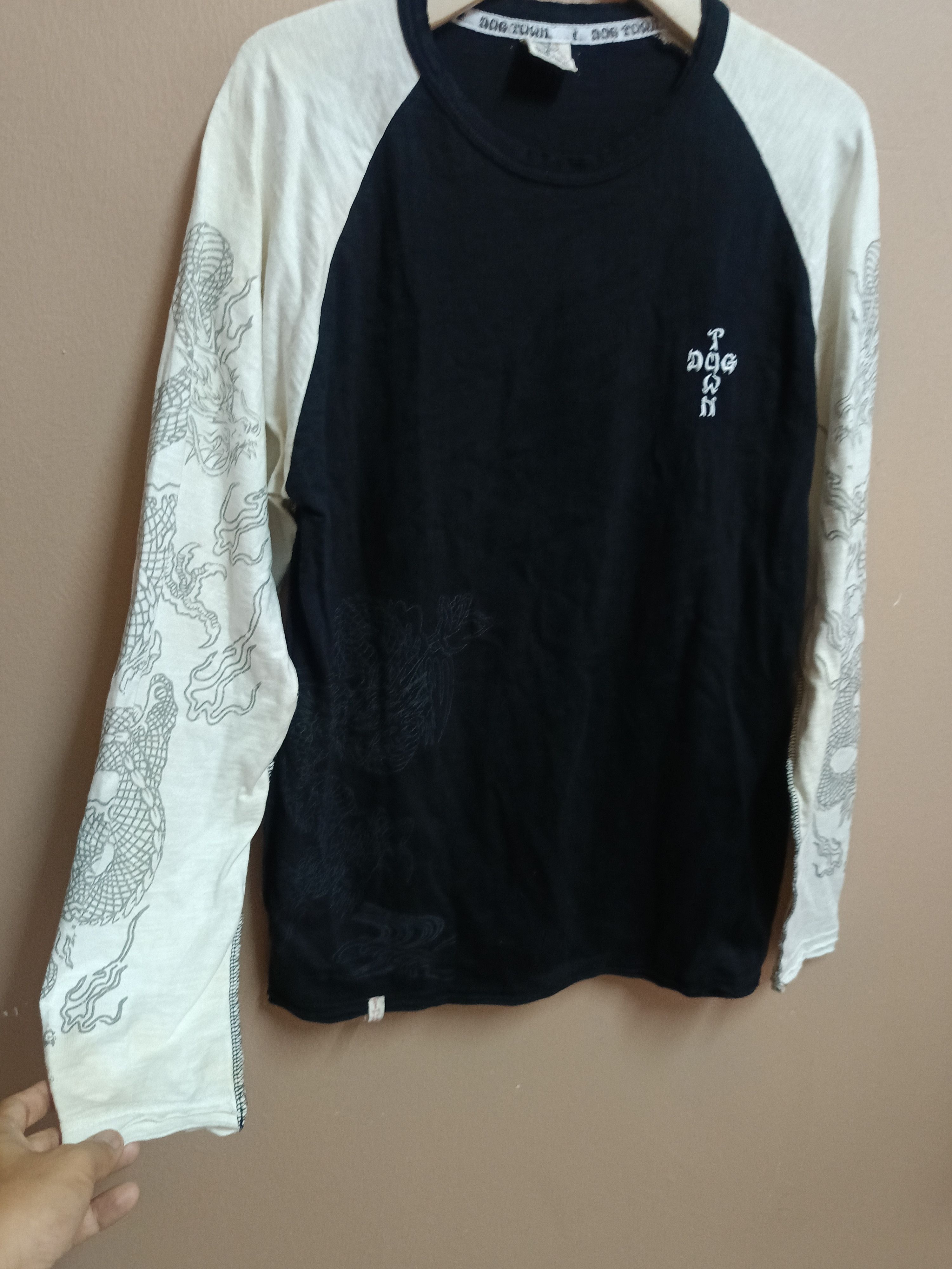 Dogtown × Japanese Brand × Le Grande Bleu (L.G.B.) Vtg Dog town Tattoo Shirt Size US M / EU 48-50 / 2 - 3 Thumbnail