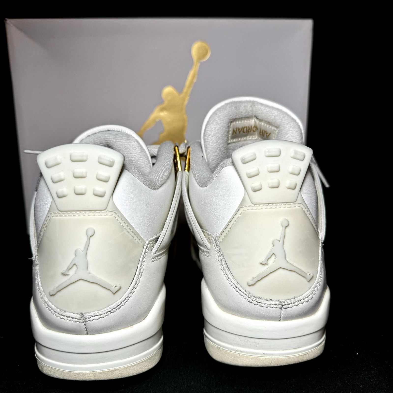 Jordan Brand × Nike Air Jordan 4 Retro Metallic Gold Women's Shoes - Size 9.5 Size US 9.5 / IT 39.5 - 6 Thumbnail