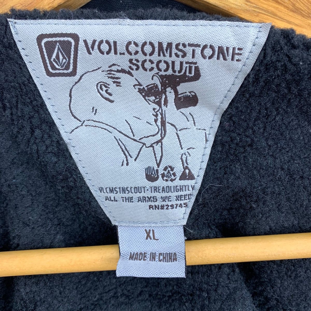 Volcom VOLCOM STONE SCOUT Outdoor Multi Pockets Brown Bomber Jacket Size US XL / EU 56 / 4 - 6 Thumbnail