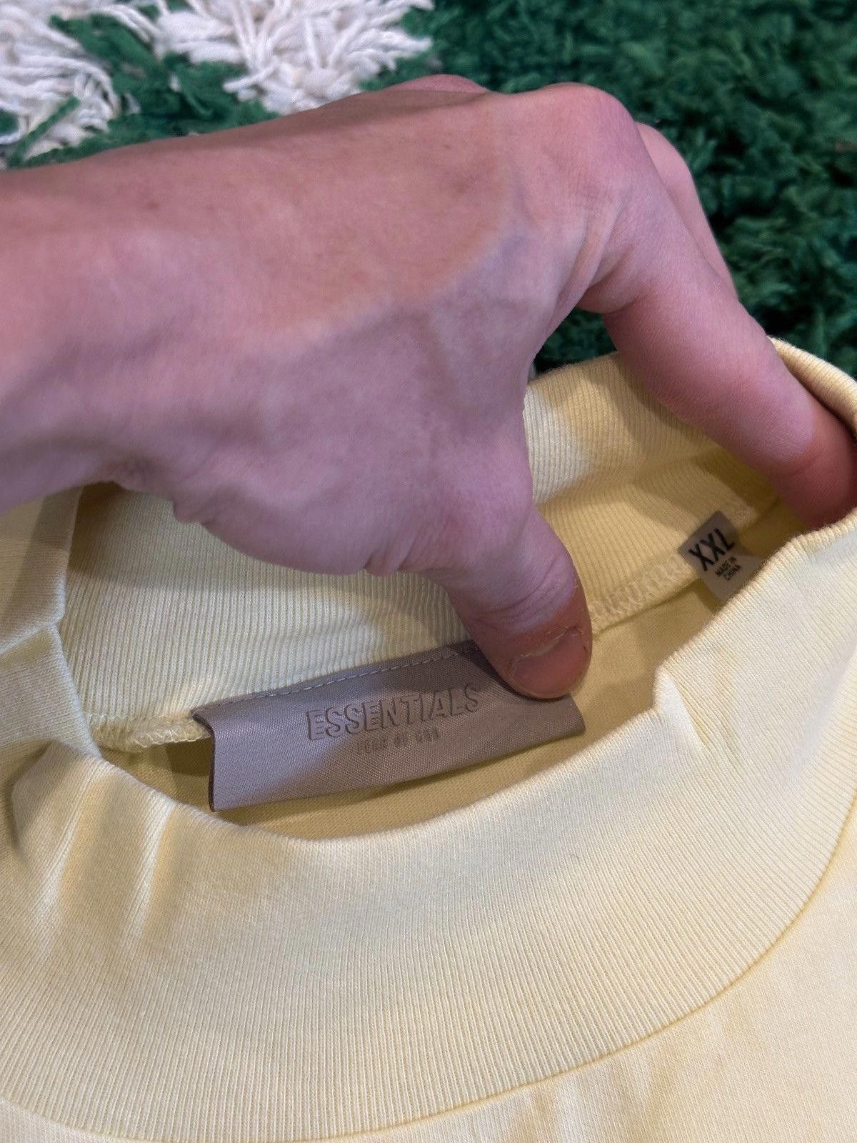 Fear of God Fear of God Essentials L/S Tee Canary Size XXL Size US XXL / EU 58 / 5 - 8 Thumbnail