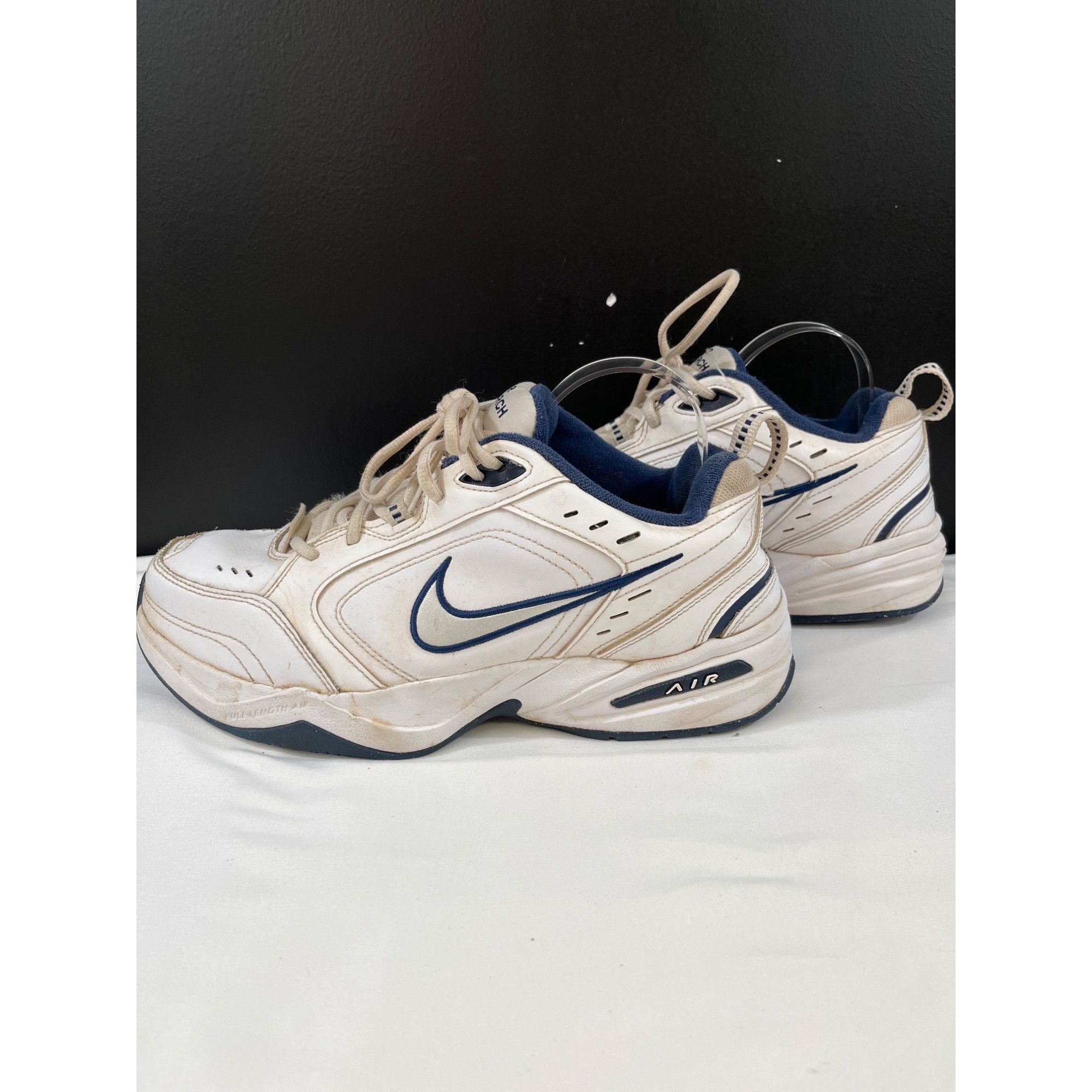 Nike Nike Air Monarch Men's White Shoes/Sneakers Size 10.5 SKU 58 Size US 10.5 / EU 43-44 - 5 Thumbnail