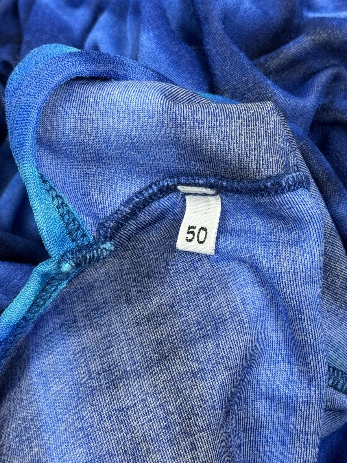 Vivienne Westwood 90s Vintage Vivienne Westwood Ocean Striped Rayon T-Shirt Size US M / EU 48-50 / 2 - 12 Thumbnail