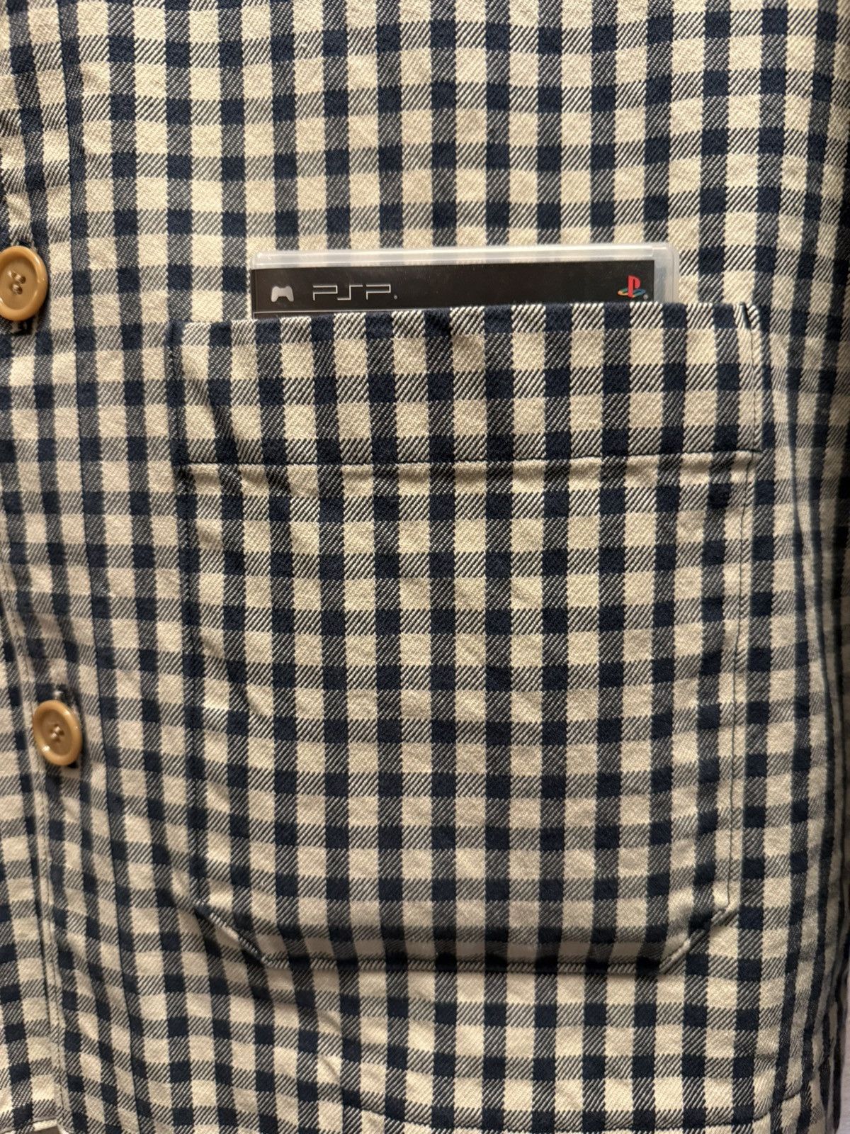 Gucci Gucci x Freya Hartas Patch Gingham Chore Jacket 🧶 Size US M / EU 48-50 / 2 - 7 Thumbnail