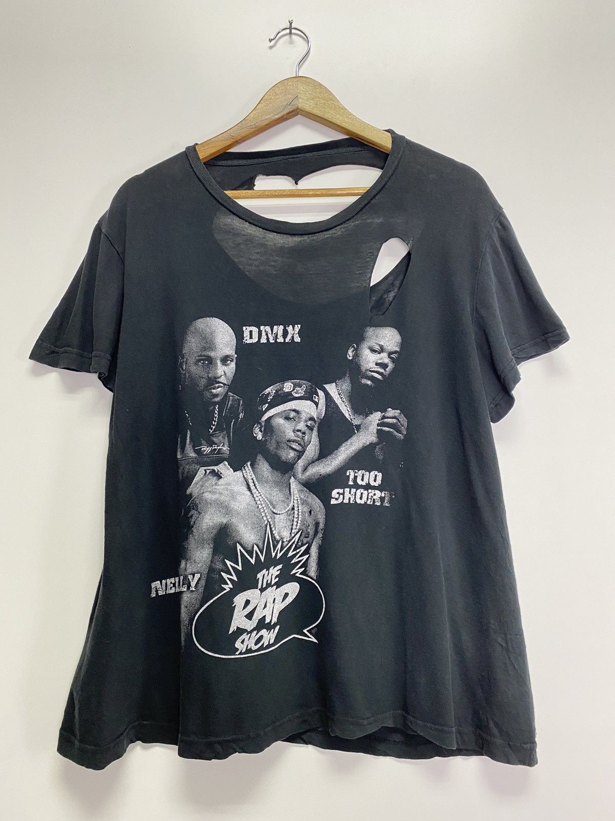 Rap Tees × Vintage Vintage The Rap Show Distressed T-shirt Size US M / EU 48-50 / 2 - 3 Thumbnail