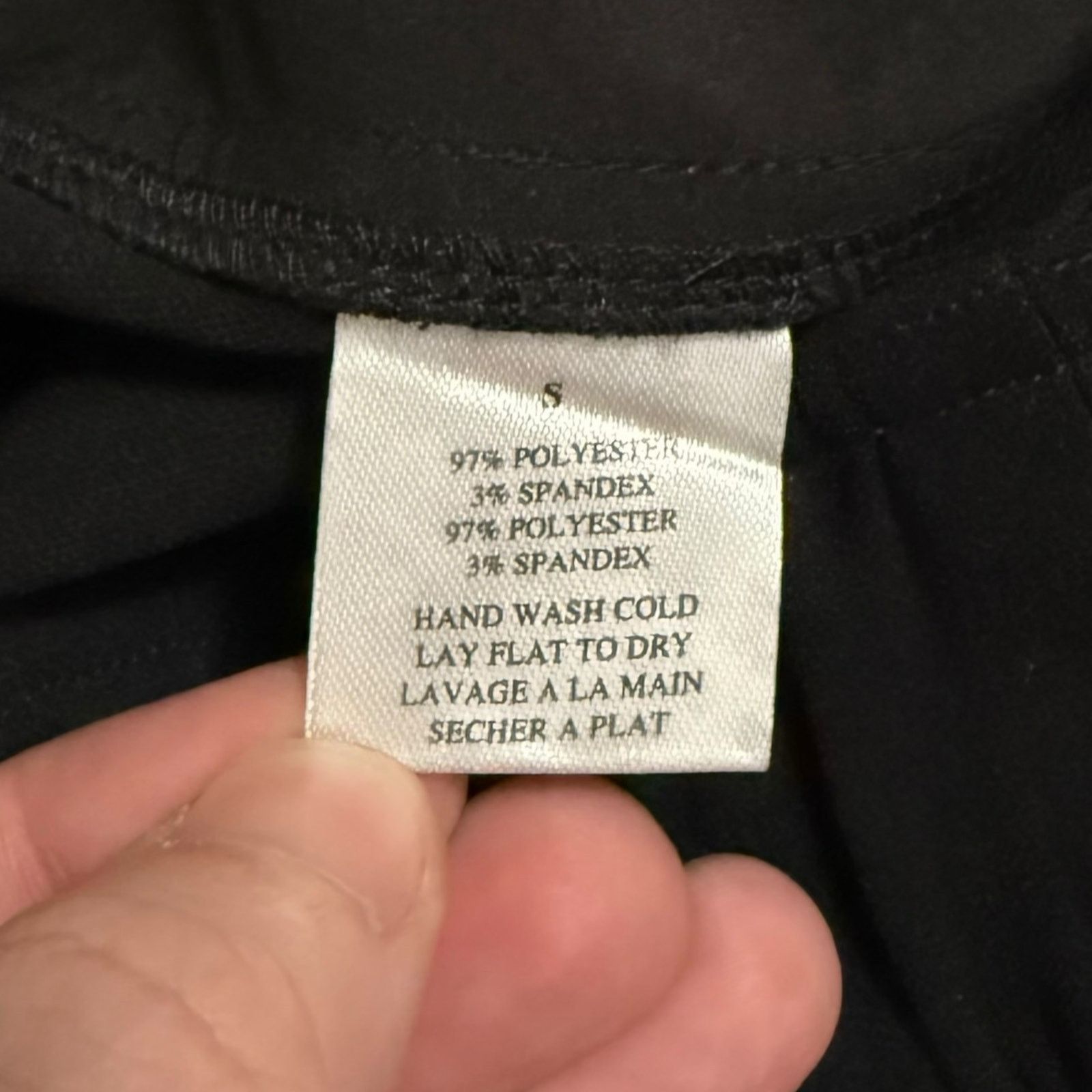 Brochu Walker Brochu Walker Dress Pants Ankle Length Mid Rise Black Small Size 29" - 6 Thumbnail