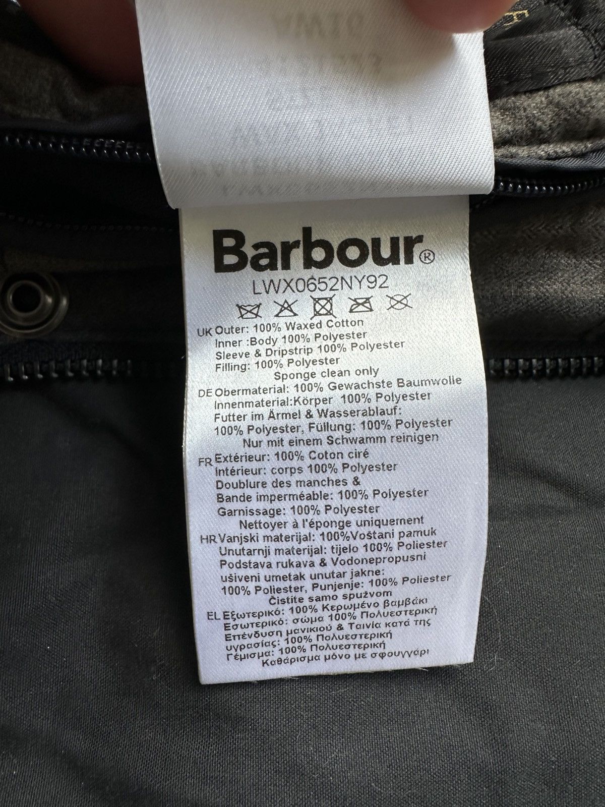 Barbour Barbour Orkney Waxed Jacket Hooded Womens Size L / US 10 / IT 46 - 17 Thumbnail