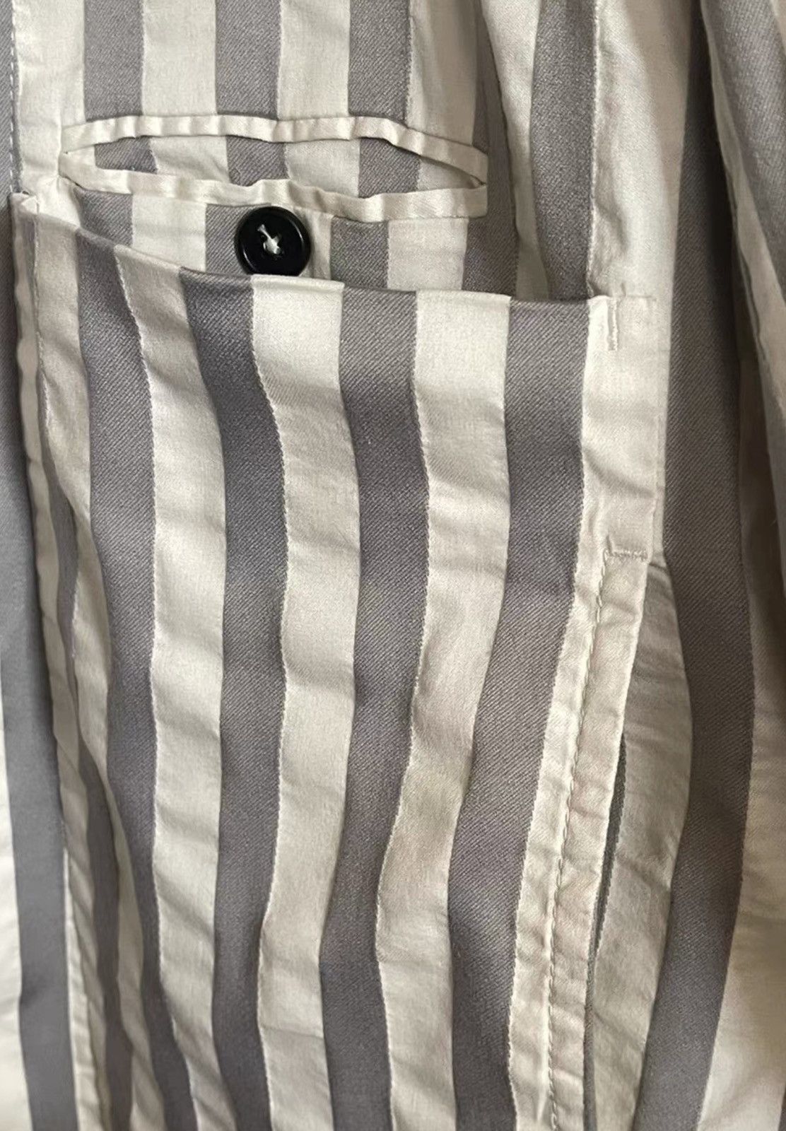 Ann Demeulemeester Ann Demeulemeester｜Striped suit jacket Size 38S - 2 Thumbnail