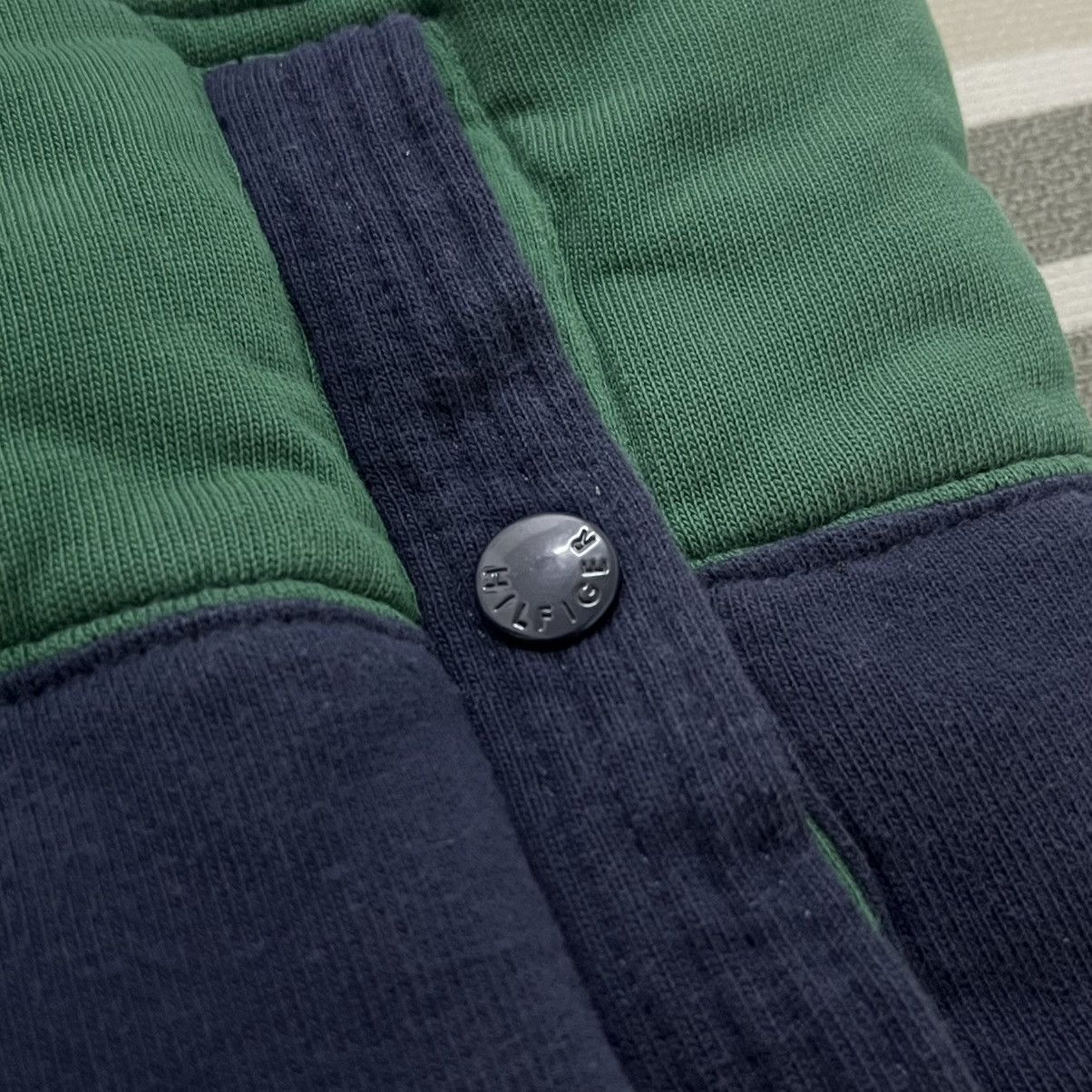 Tommy Hilfiger × Vintage TOMMY HILFIGER STRIPED NUMBERING 9 DOWN VEST Size US M / EU 48-50 / 2 - 12 Thumbnail