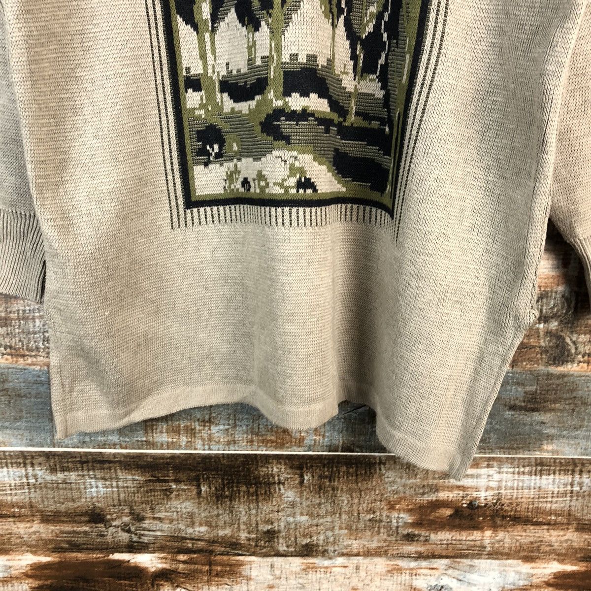 Japanese Brand Jarause art streetwear japan local Brown Knitwear #A2399 Size M / US 6-8 / IT 42-44 - 6 Thumbnail