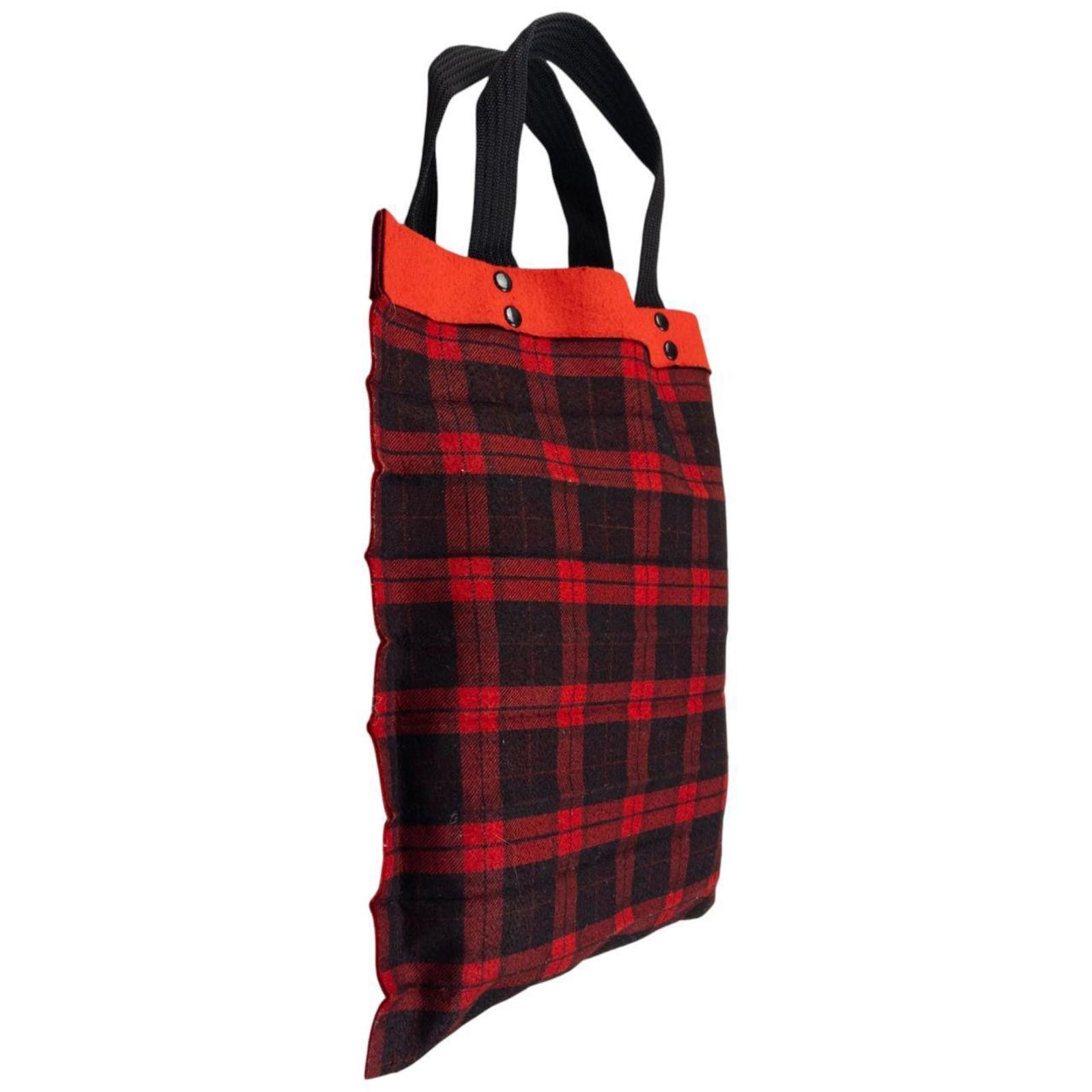 Issey Miyake Vintage Issey Miyake Tartan Handbag Size ONE SIZE - 6 Thumbnail